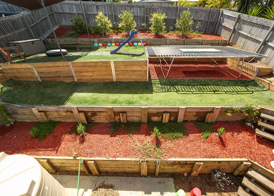 A Backyard Built for a Trampoline: Jay's Experience with the Jumbo Pro